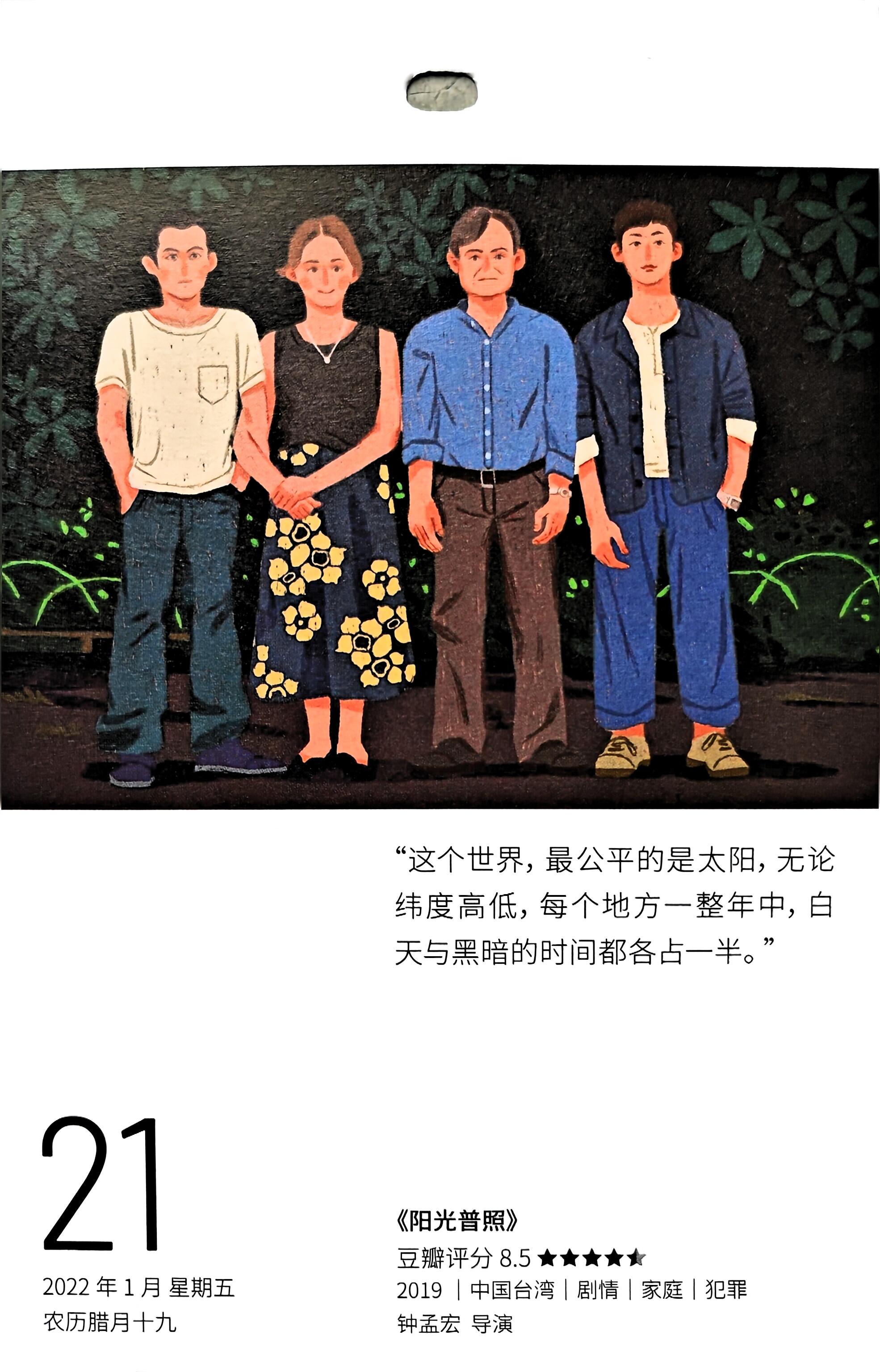 阳光普照