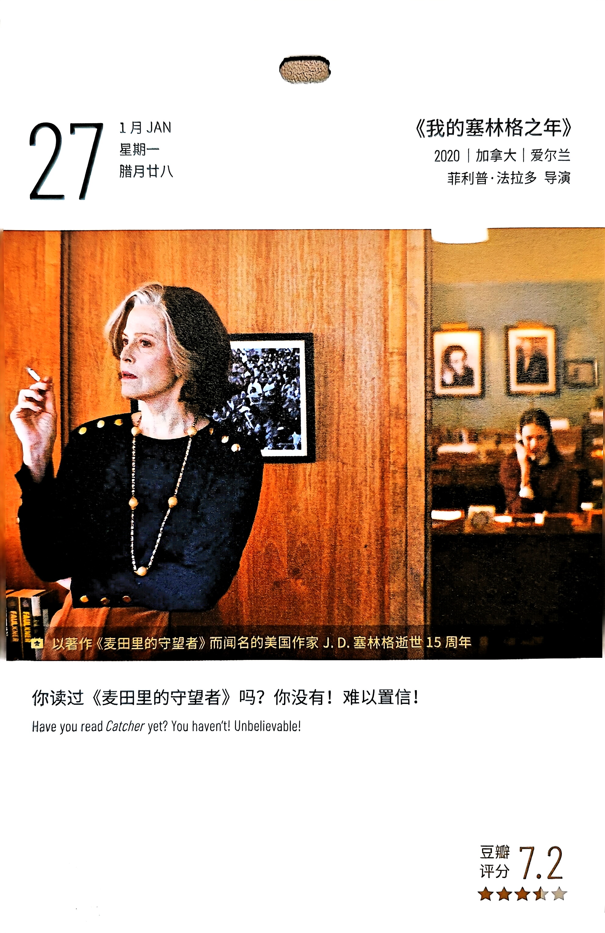 我的塞林格之年